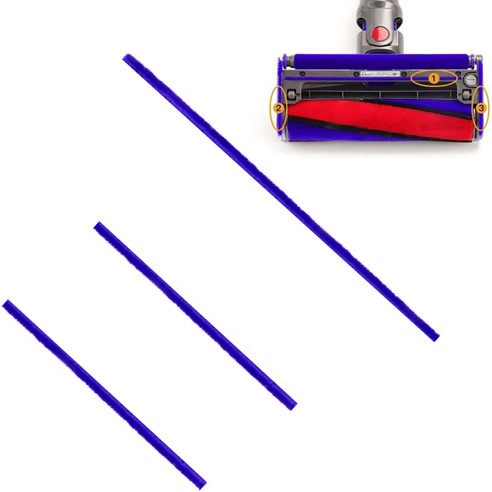 Amazon.com - Plush Strips for Dyson V6 V7 V8 V10 V11 Vacuum